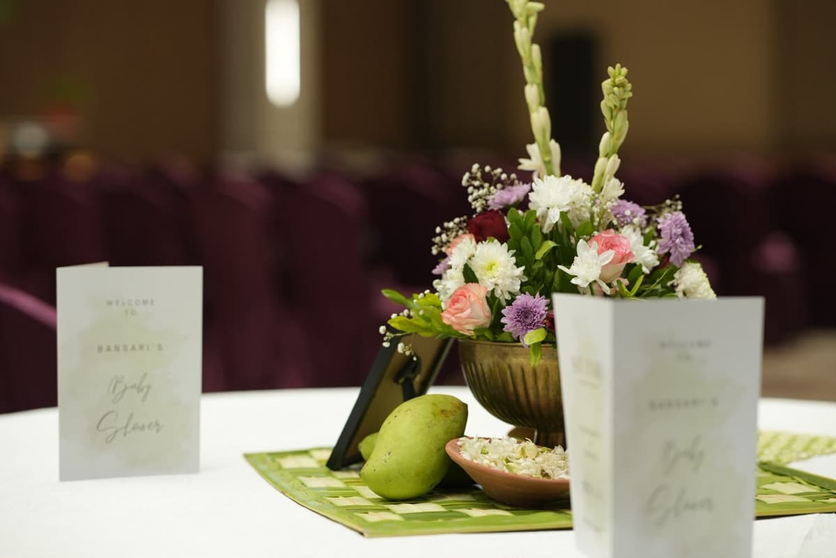 Décor detail styled for a private celebration