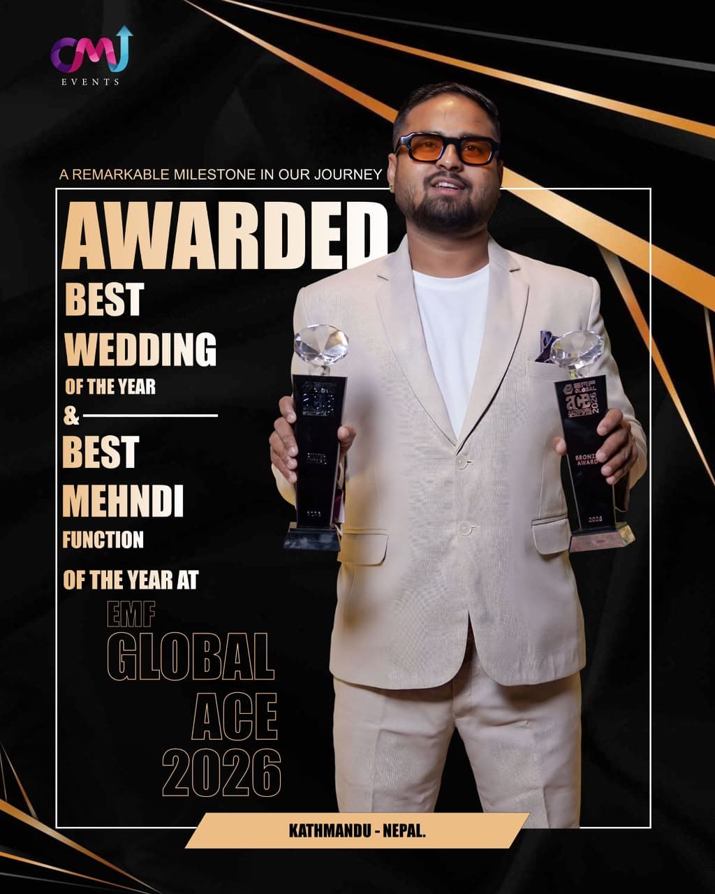 CMJ Events award recognition